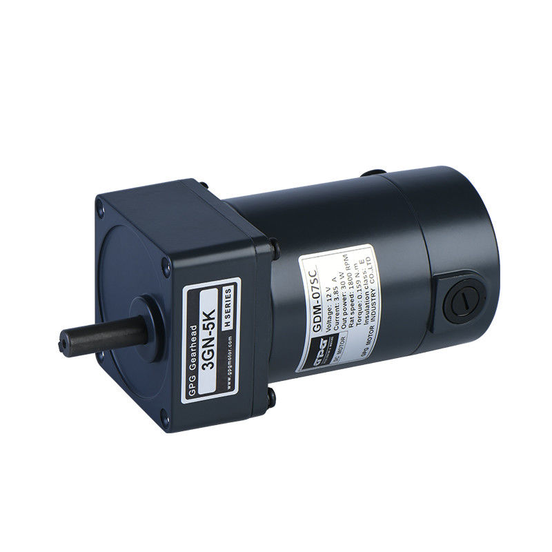 15W DC Gear Motor GDM-06SC 2DC 12-24V 1800RPM 3200RPM Συμφωνία με 2GN3-300K Gearbox DC Motor Brush Commutation