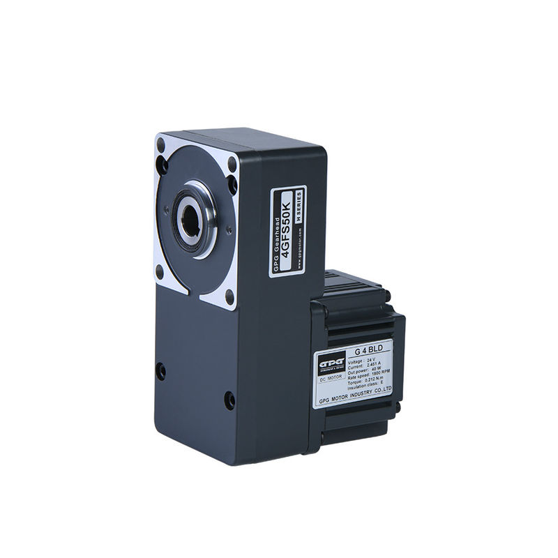 25w 12v 24v 80mm αβούρτσιστη μηχανή εργαλείων με το κοίλο επίπεδο κιβώτιο ταχυτήτων 4GFS5-200K