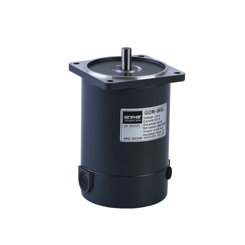 συνεχής μηχανή συνεχών μηχανών 12v 30w 80mm ηλεκτρική γύρω από το βασικό άξονα άξονων