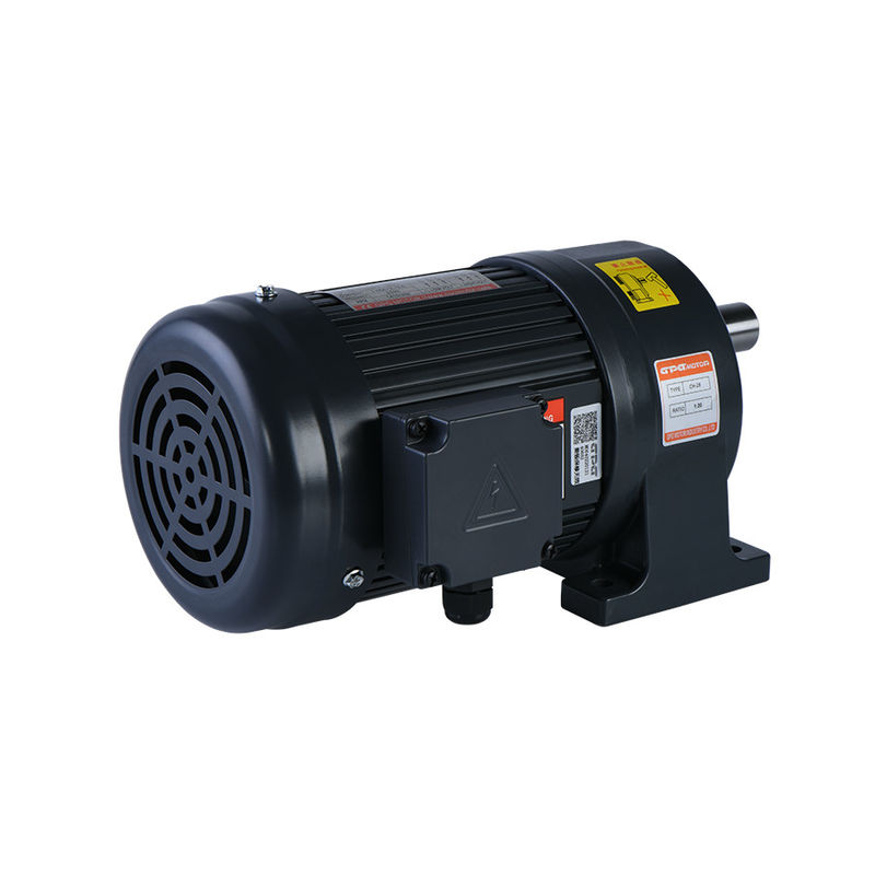 κιβώτιο ταχυτήτων 3 ηλεκτρικών κινητήρων 100w 0.125hp μηχανή φάσης με το κιβώτιο ταχυτήτων 18mm μείωσης άξονας